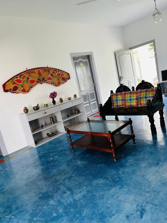 Posezení v ubytování Chameleon Beach Resort, Cherai