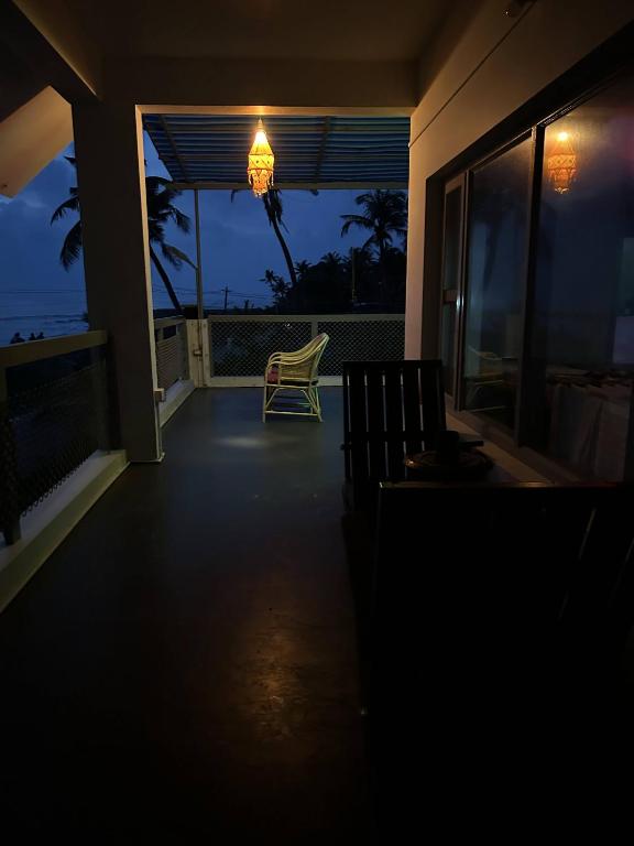 Balkón nebo terasa v ubytování Chameleon Beach Resort, Cherai