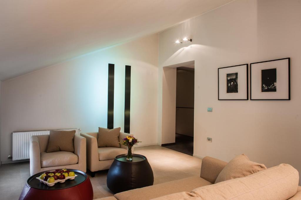 Posezení v ubytování Hotel Casa Poli