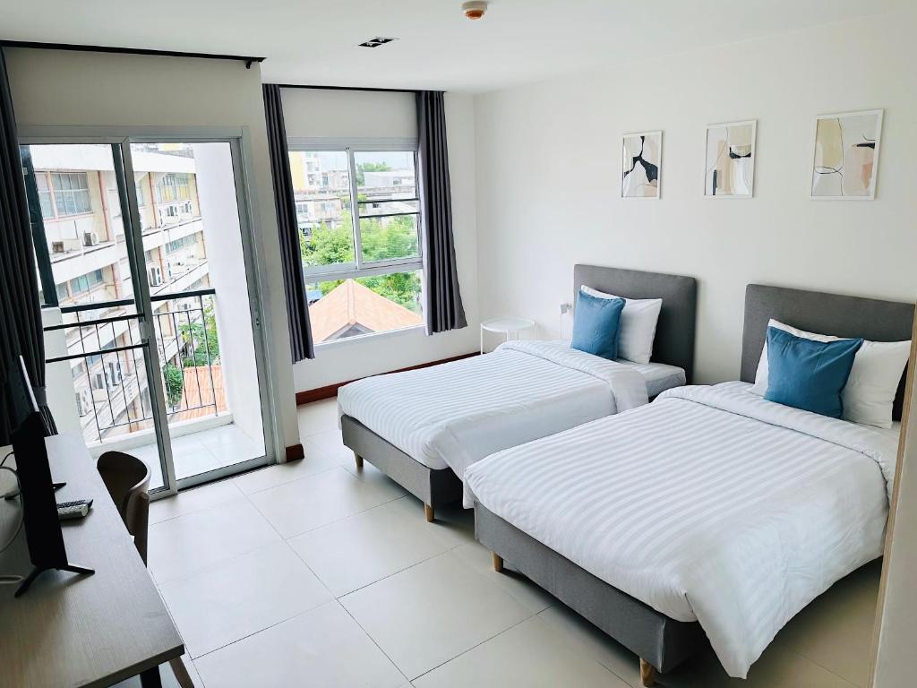 The Lodge @ Min Residence - Standaard Tweepersoonskamer Met 2 Aparte Bedden