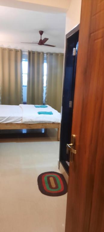 Postel nebo postele na pokoji v ubytování Eve Resort