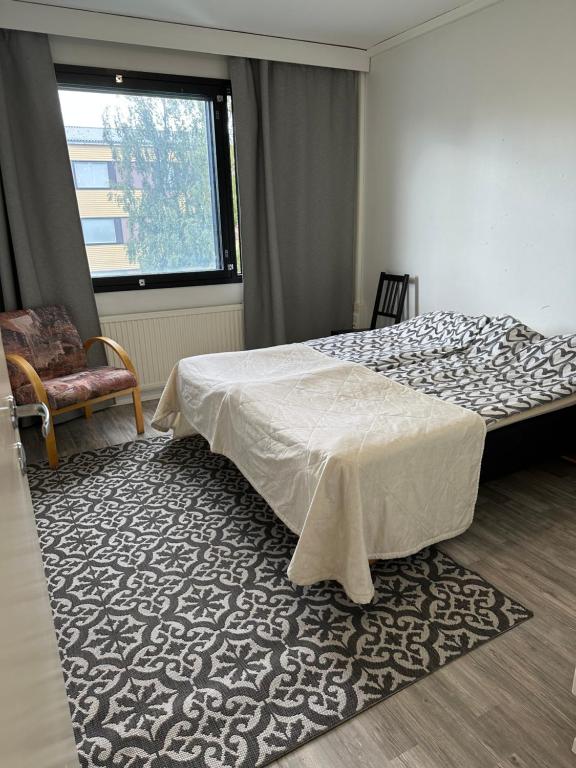 Postel nebo postele na pokoji v ubytování Cheap&Shared Rooms in Tornio city