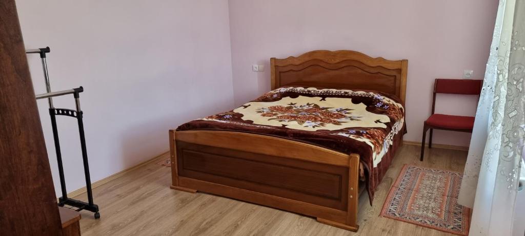 Postel nebo postele na pokoji v ubytování Old place