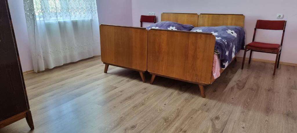 Postel nebo postele na pokoji v ubytování Old place