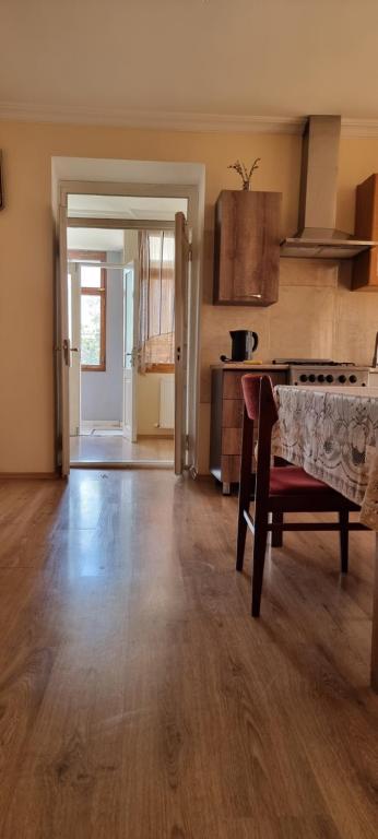 Kuchyň nebo kuchyňský kout v ubytování Old place