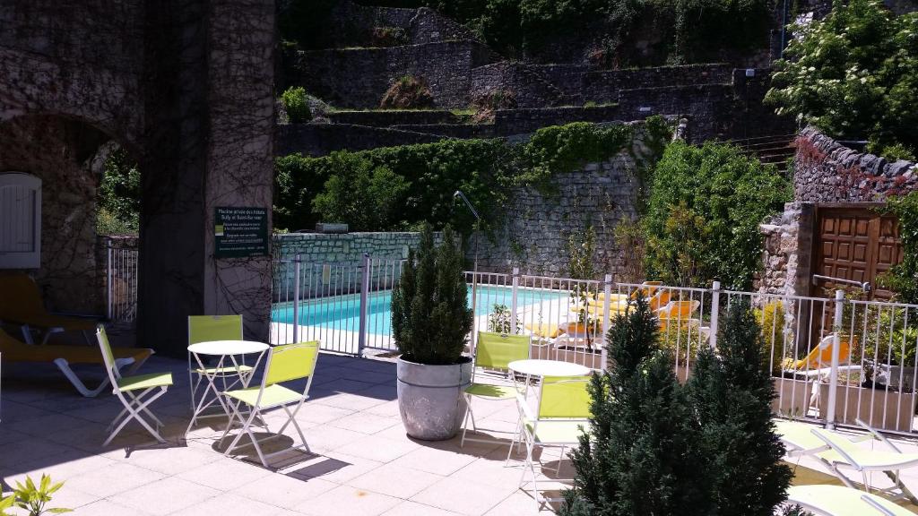 Bazén v ubytování Hotel Le Sully nebo v jeho okolí