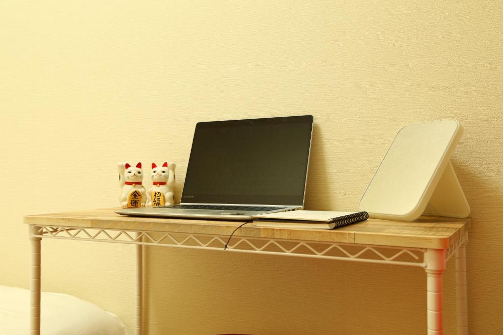 TV a/nebo společenská místnost v ubytování E JOY INN-West Shinjuku Branch