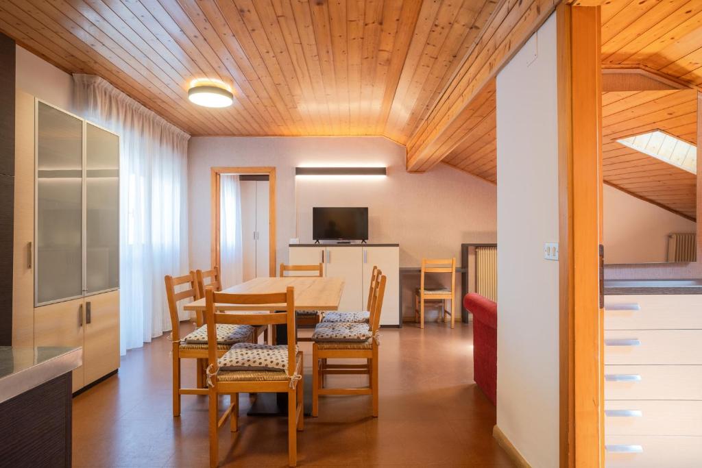 TV a/nebo společenská místnost v ubytování Residence Viola
