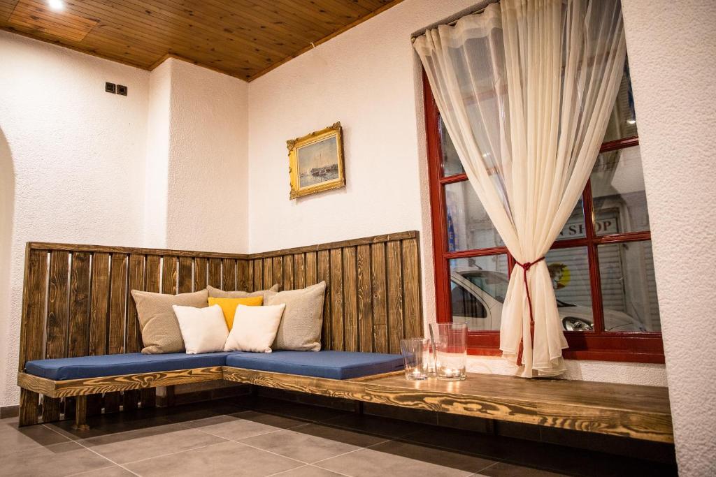 Posezení v ubytování Kastalia Boutique Hotel