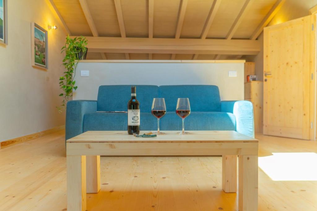 Nápoje v ubytování Agriturismo Locanda Case Vecie