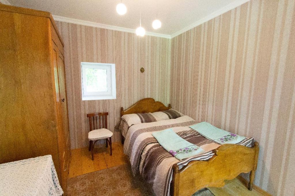 Postel nebo postele na pokoji v ubytování Seti Tower Guest House