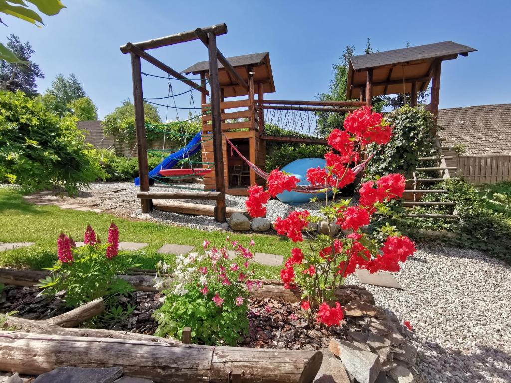 Zahrada ubytování Guesthouse Eden