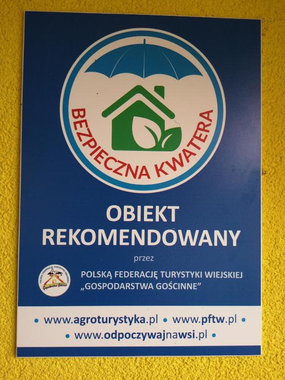 Certifikát, ocenenie alebo iný dokument vystavený v ubytovaní Arenda Noclegi Niedzica