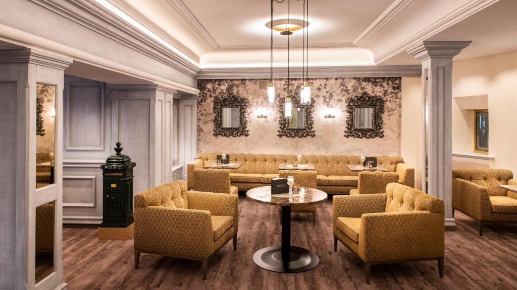 Posezení v ubytování Parkhotel