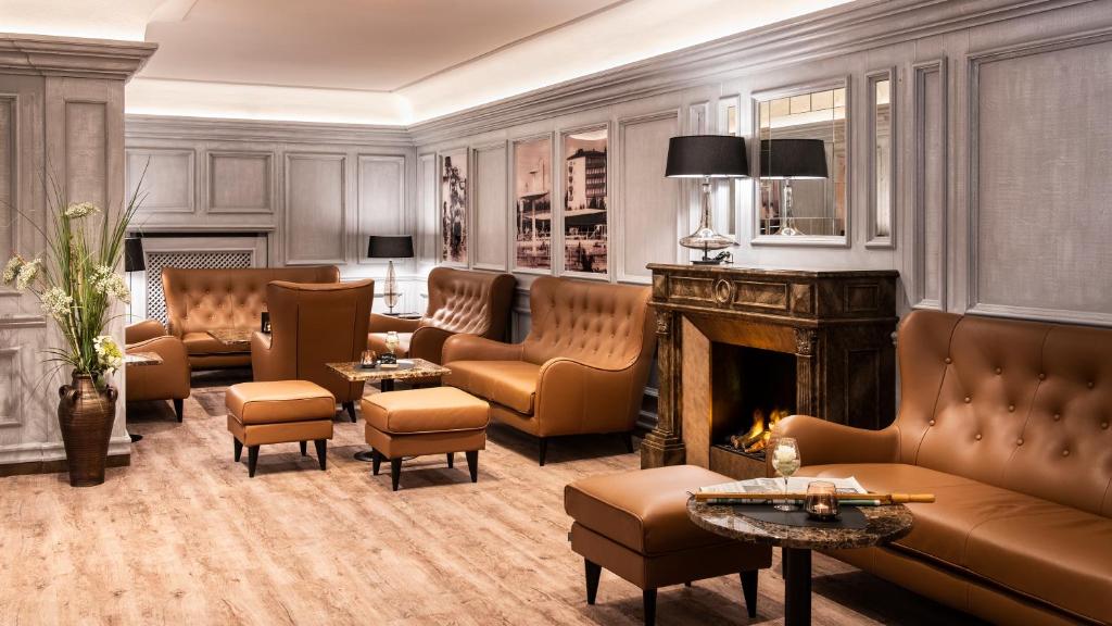 Posezení v ubytování Parkhotel