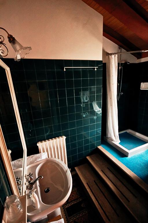 Kúpeľňa v ubytovaní Hotel Liberty