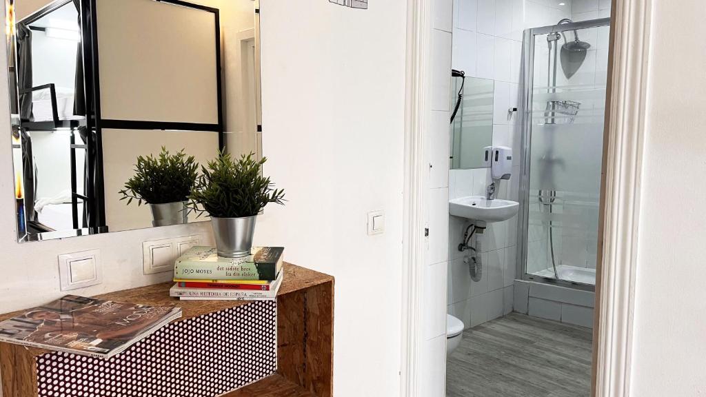 Un baño de Way Hostel Madrid