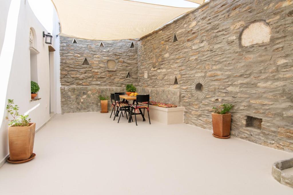 Patio nebo venkovní prostory v ubytování PG Houses in Kalloni Village - PHouse