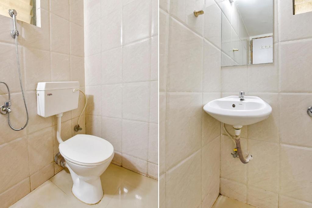 Koupelna v ubytování FabHotel Symphony Grand