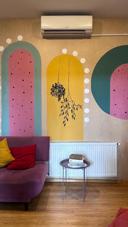 Posezení v ubytování Hostel 13