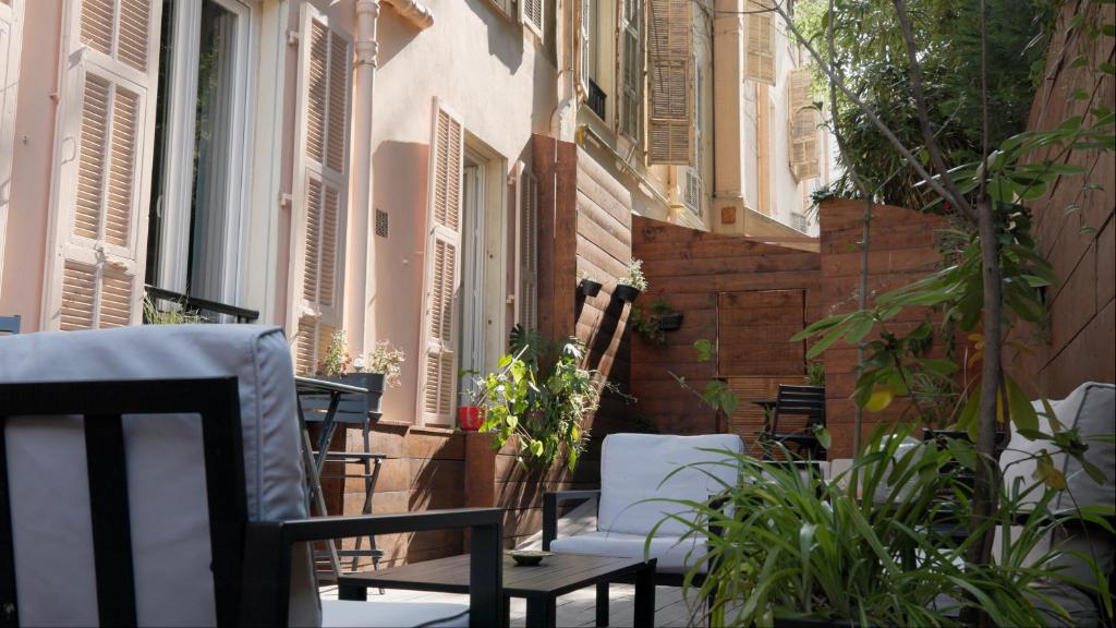 Balkon ili terasa u objektu Hotel Busby