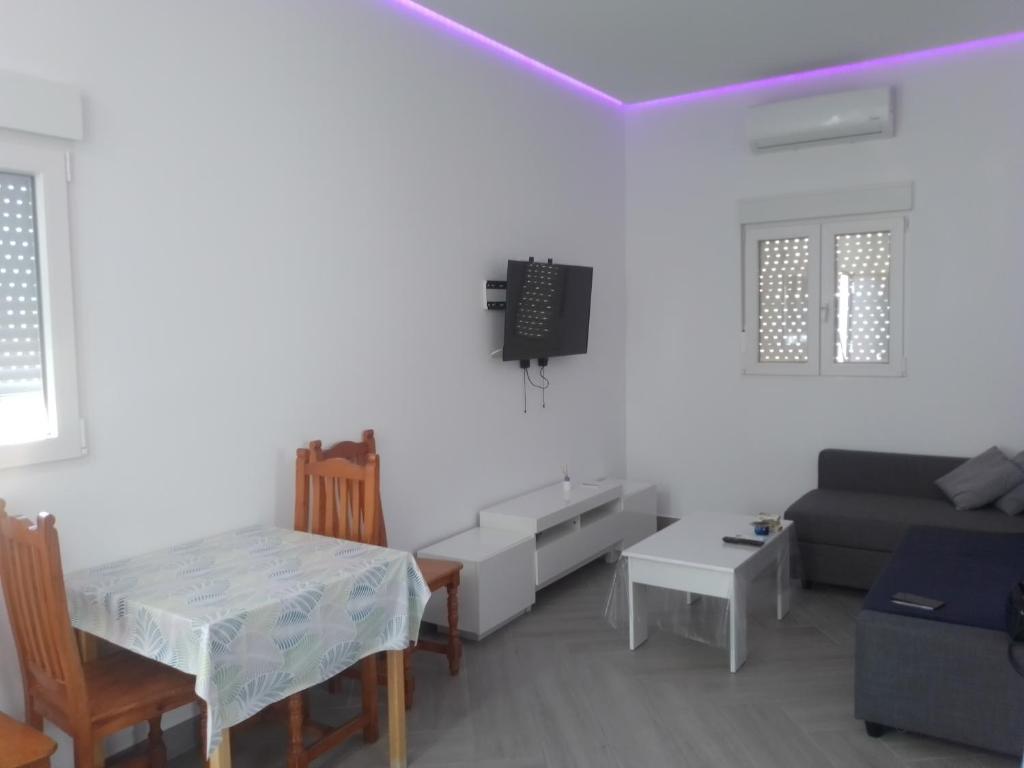 Część wypoczynkowa w obiekcie Apartamento relax con piscina y jacussy spa