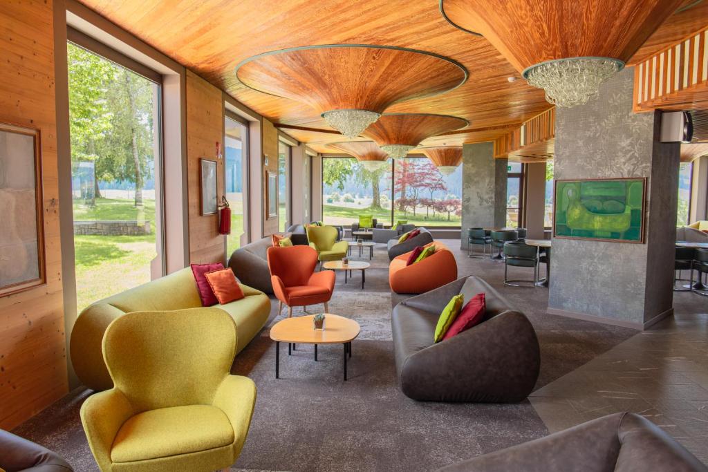 Posezení v ubytování Linta Hotel Wellness & Spa
