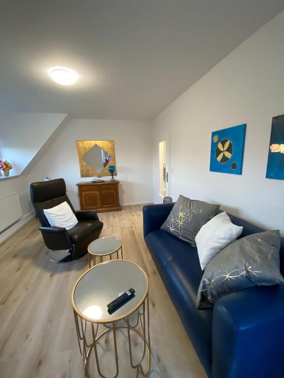 Posezení v ubytování Haus Sunshine - Ferienwohnung Sunshine 1
