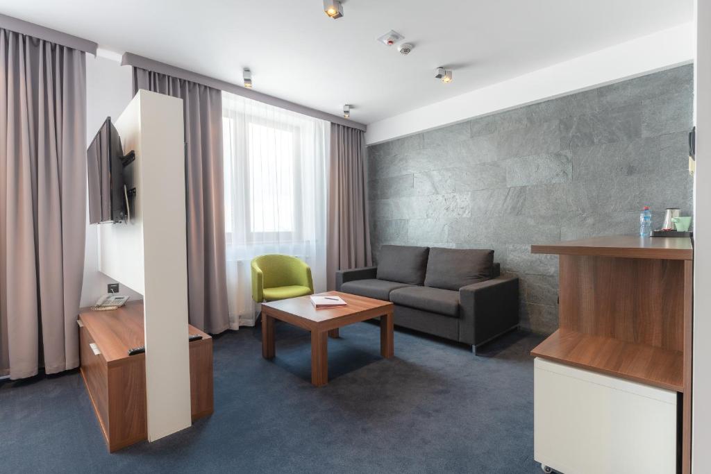 Posezení v ubytování Terminal Hotel