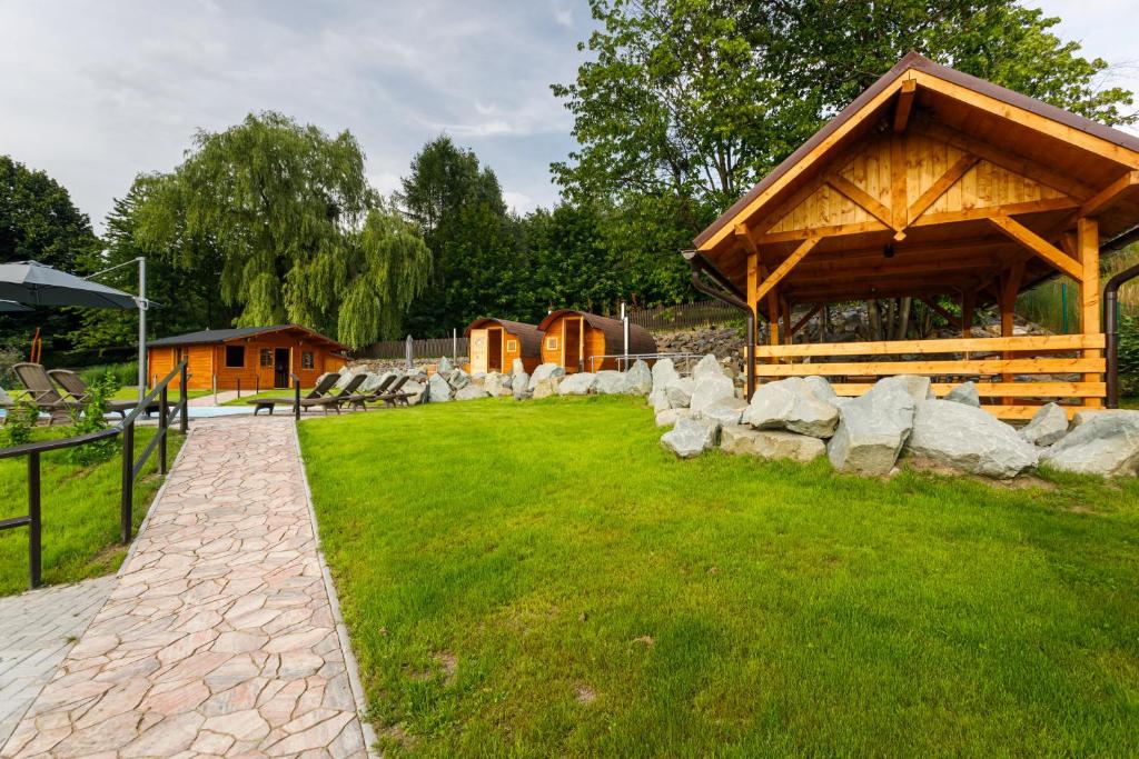 Zahrada ubytování Restaurace a penzion Pod Lipami Metylovice