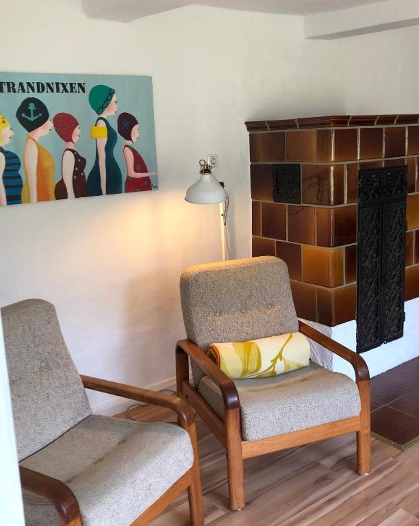 Posezení v ubytování Ferienwohnung Elbsegler
