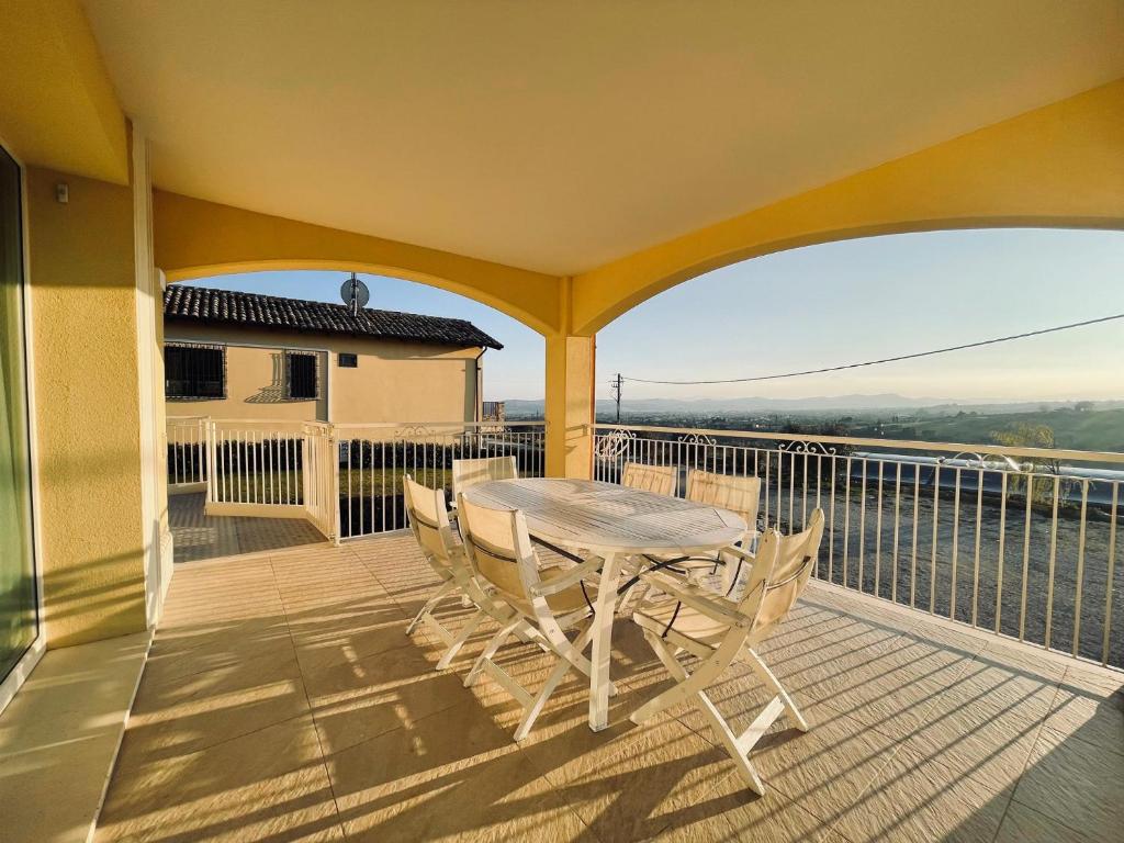 Balkón nebo terasa v ubytování Agriturismo BioCore 2 - Colledoro