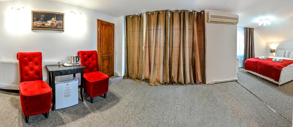 Postel nebo postele na pokoji v ubytování Noblesse House Deva