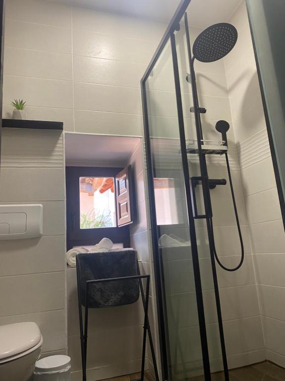 Koupelna v ubytování Apartamentos del Casco
