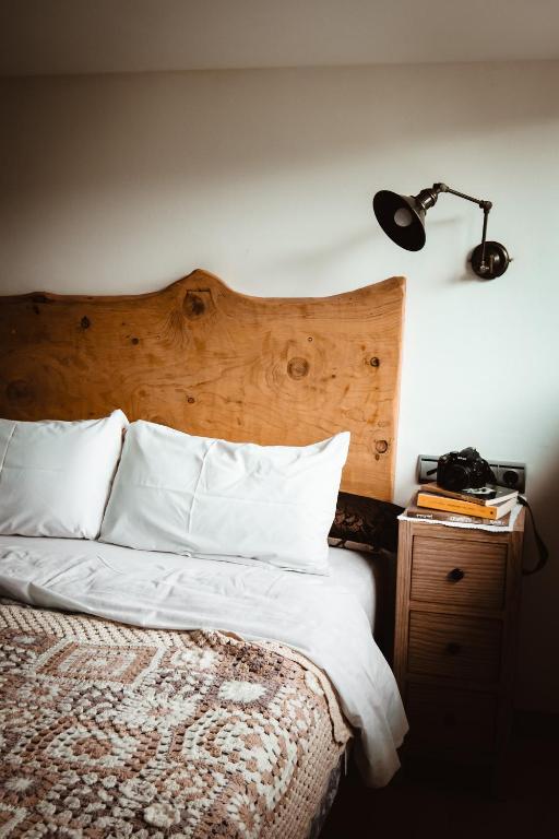 Postel nebo postele na pokoji v ubytování Baiolei