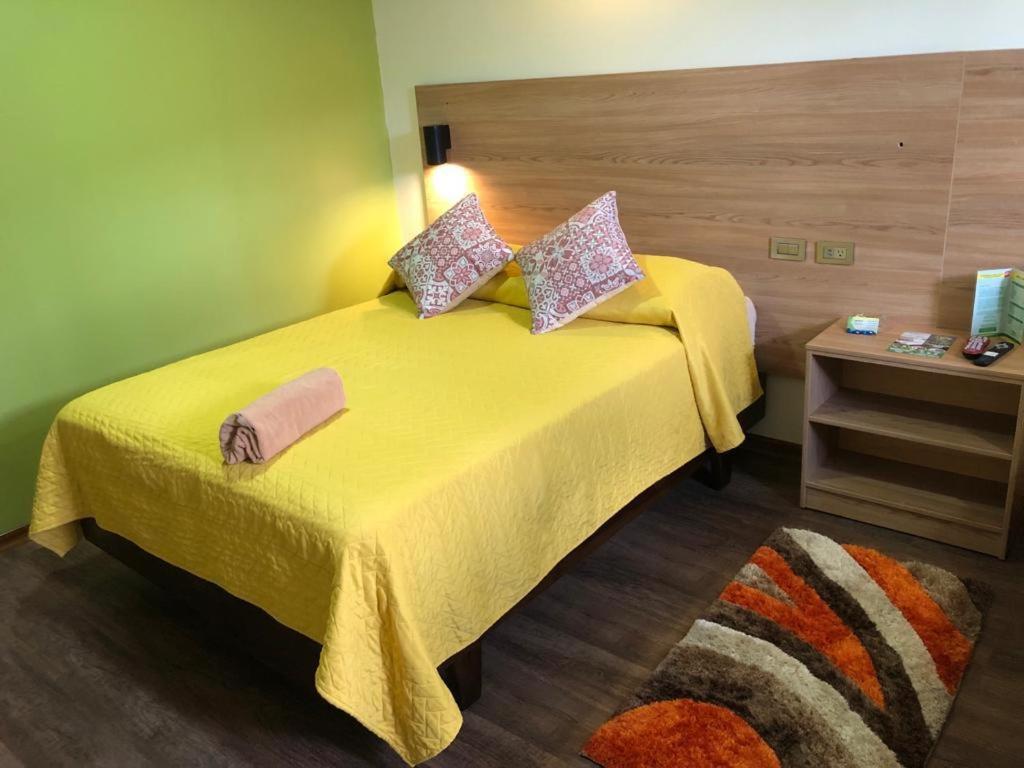 Postel nebo postele na pokoji v ubytování Hostal Terra 4 - EL LABRADOR
