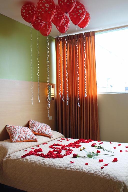 Postel nebo postele na pokoji v ubytování Hostal Terra 3 - BASE AÉREA
