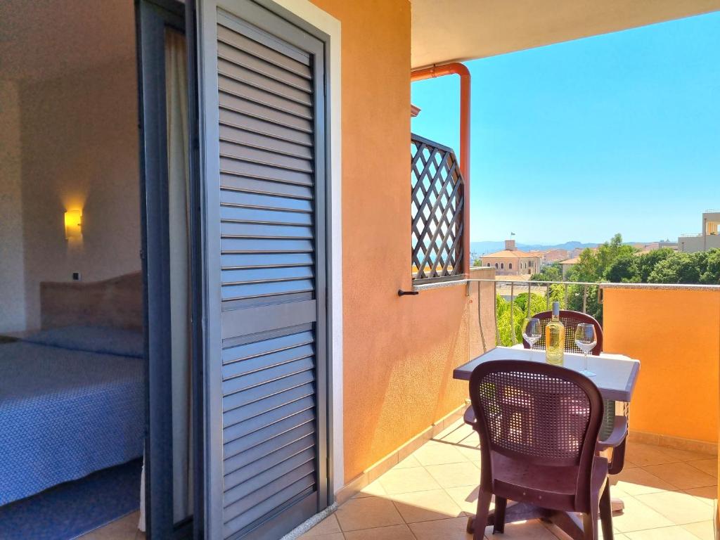 Balkon lub taras w obiekcie Hotel Delle Isole