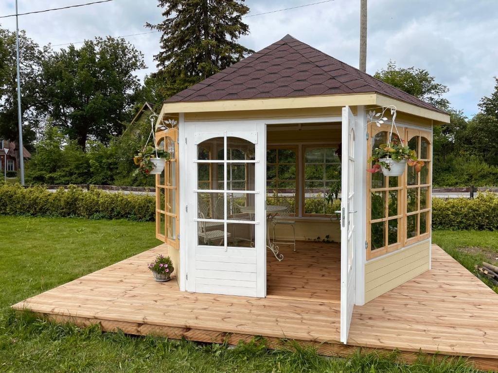 Zahrada ubytování Paide B&B