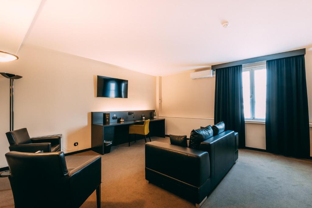 Posezení v ubytování Hotel Ter Elst