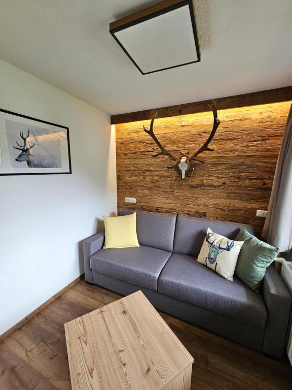 Posezení v ubytování Bergkristall B&B