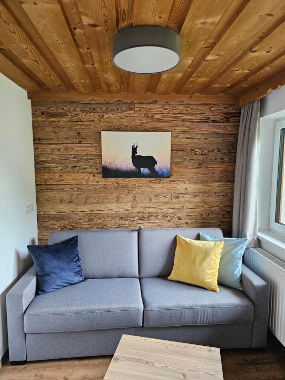 Posezení v ubytování Bergkristall B&B