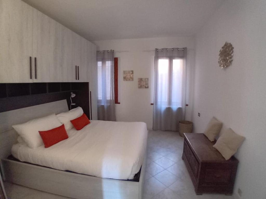 Postel nebo postele na pokoji v ubytování CORTE Apartment