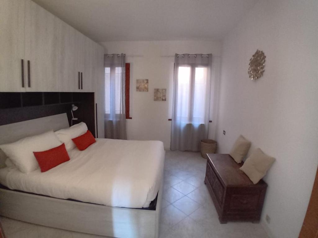 Postel nebo postele na pokoji v ubytování CORTE Apartment