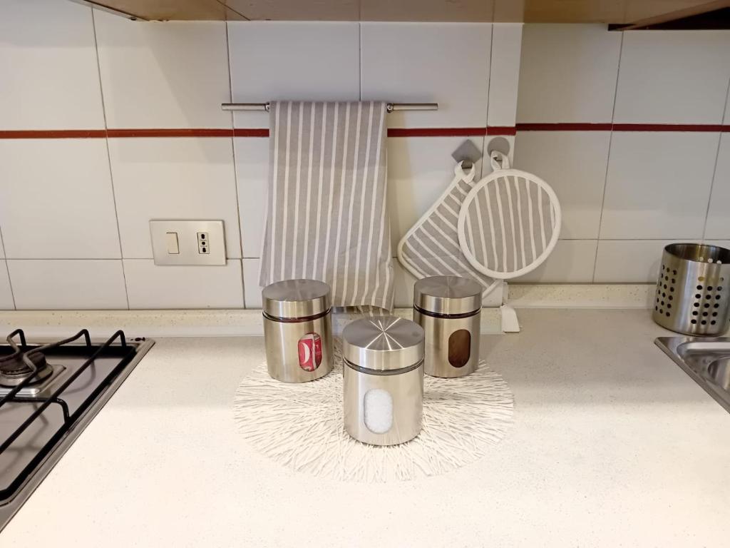 Kuchyň nebo kuchyňský kout v ubytování CORTE Apartment