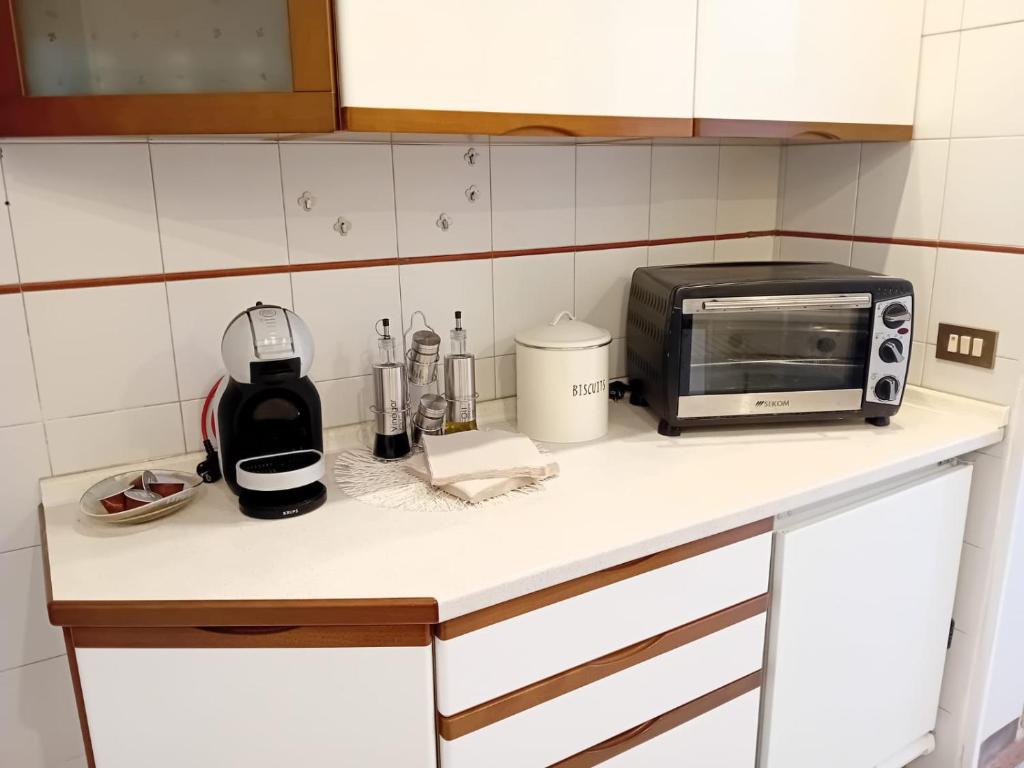 Kuchyň nebo kuchyňský kout v ubytování CORTE Apartment