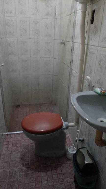 Koupelna v ubytování Hotel Porto da Lua Belém