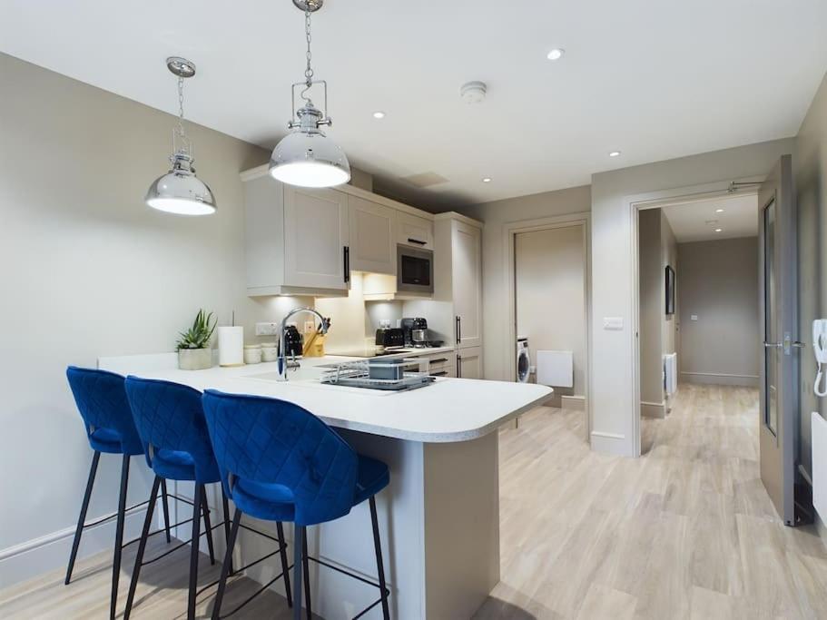 Kuchyň nebo kuchyňský kout v ubytování Malone Apartment on Lisburn Road by Lesley