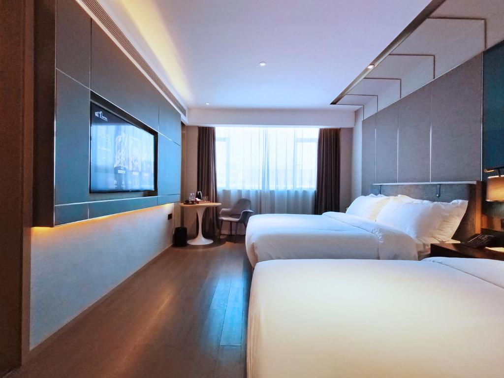 Paco Hotel Guangzhou South Railway Station Panyu Changlong Branch - Salle Familiale De Luxe