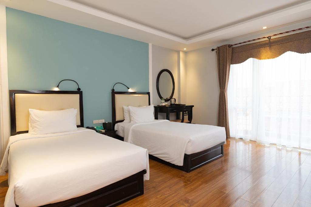 Phòng Superior có 2 Giường đơn và Ban công